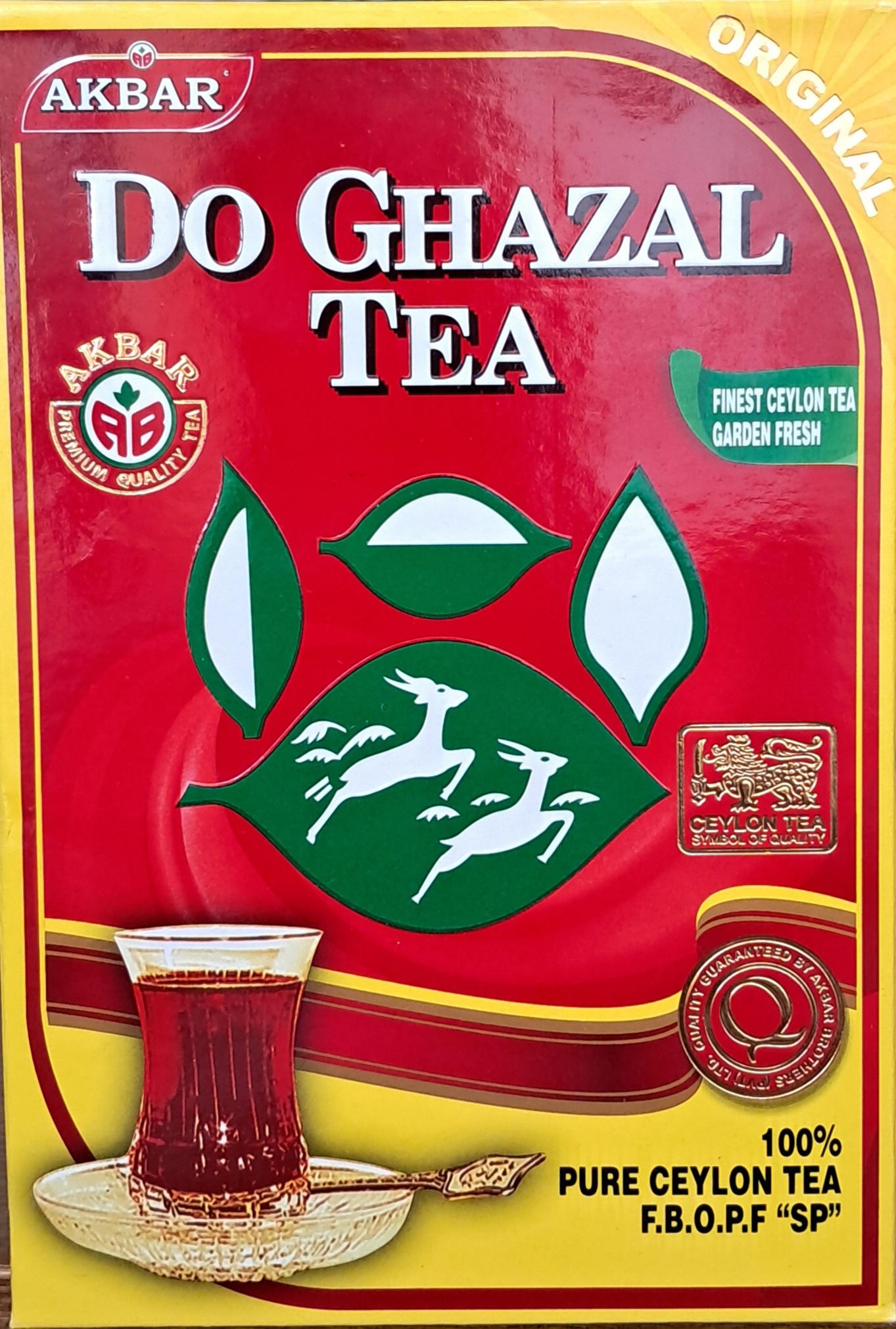 چای خالص زرین دوغزال شیرنشان اصل ۵۰۰ گرمی